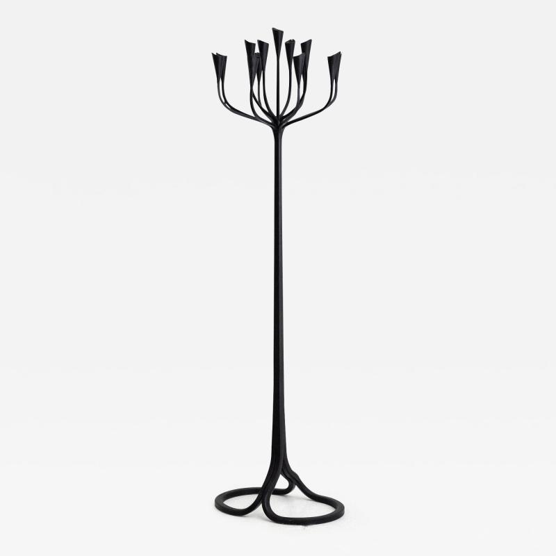Gregory Litsios Wrought Iron Candelabra by Gregory Litsios