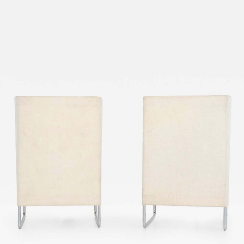 Gregory van Pelt Gregory van Pelt for Wireworks Pair of Box Kite Lamps