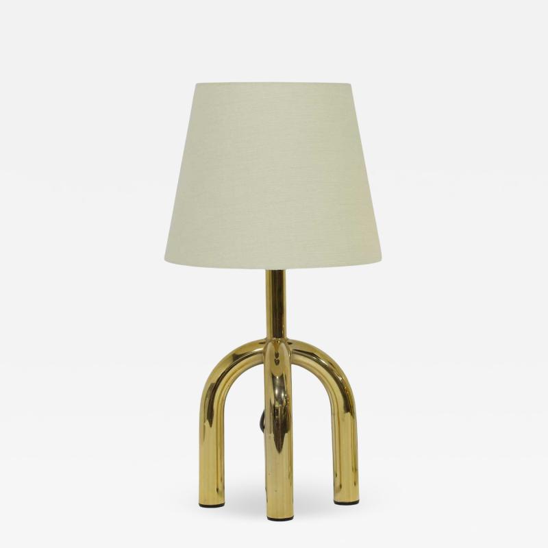 Greta Magnusson Grossman Danish Brass Finish Lamp 1980s