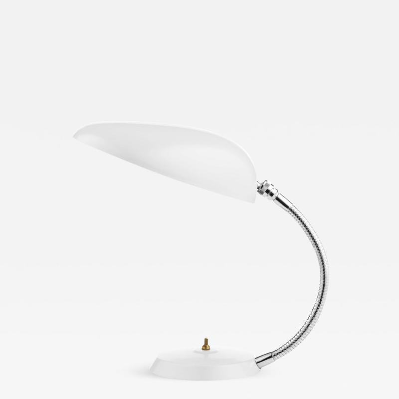 Greta Magnusson Grossman Greta Magnusson Grossman Cobra Table Lamp in White