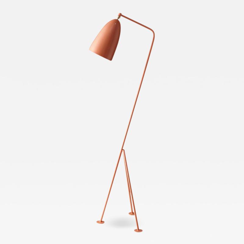 Greta Magnusson Grossman Greta Magnusson Grossman Grasshopper Floor Lamp in Red