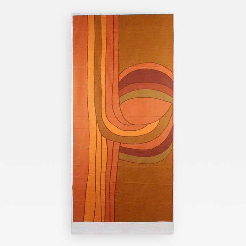 Gretl Leo Wollner Textile Roads Designed by Gretl and Leo Wollner for Knoll Int 1972