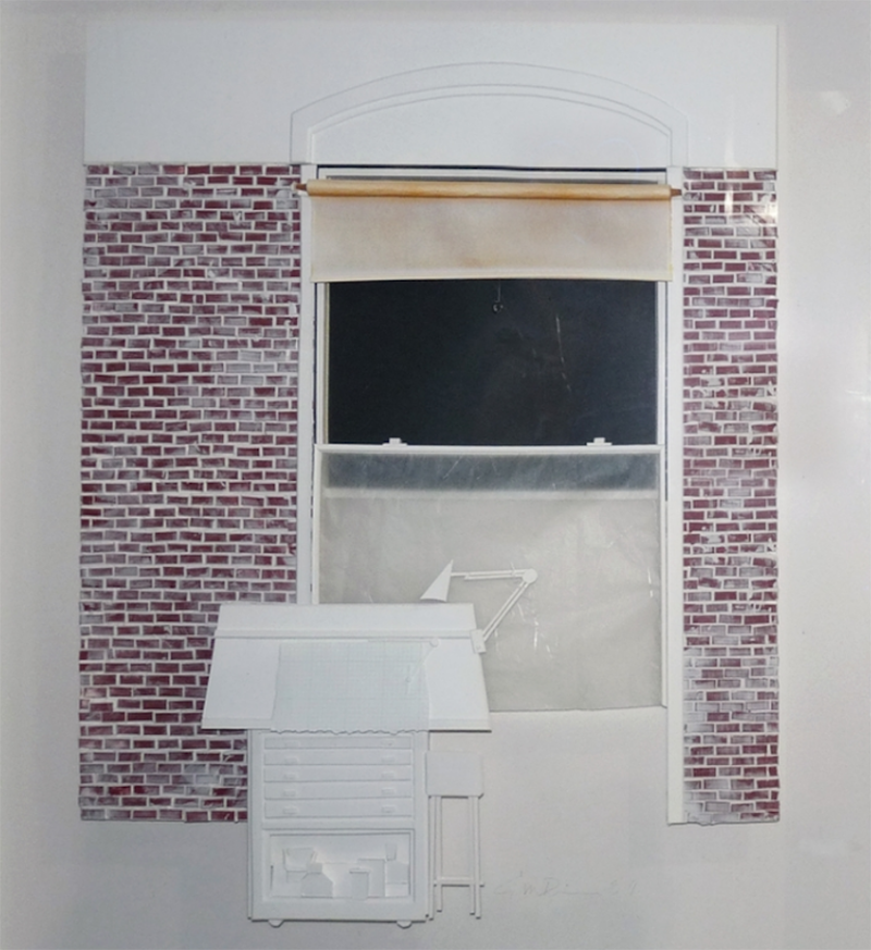 Guenther Riess Studio Window 1 Drafting Table 1981