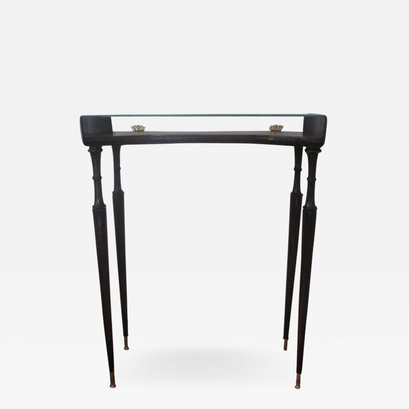 Guglielmo Ulrich Unique Italian Mid Century Modern Neoclassical Console by Guglielmo Ulrich 1930