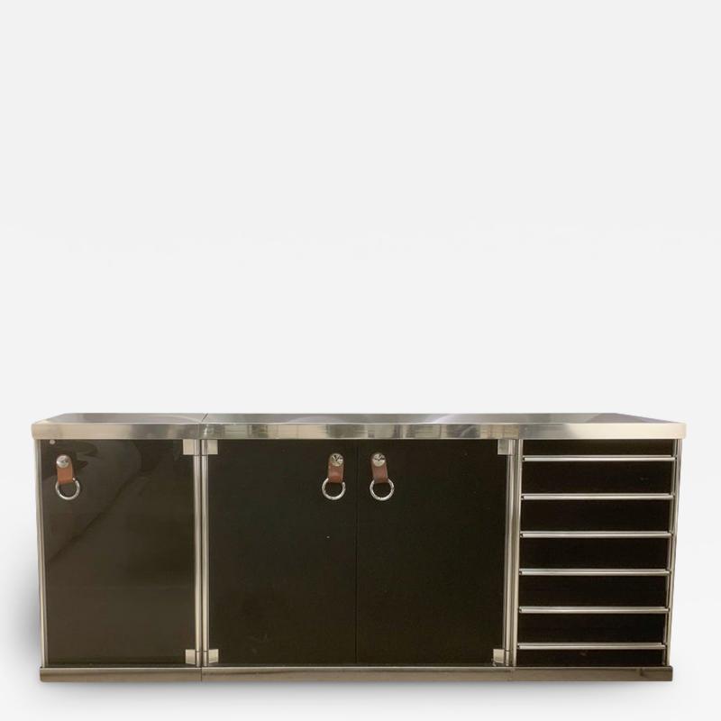 Guido Faleschini Mid Century Modern Three Part Sideboard by Guido Faleschini for Herm s