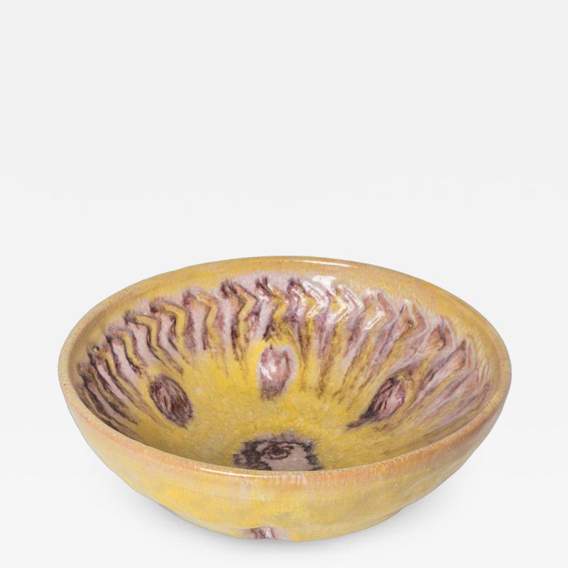 Guido Gambone Gamboni Small Yellow Bowl