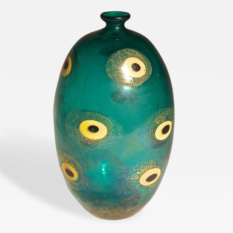 Guilio Radi Rare and Important Murano Vase for Avem