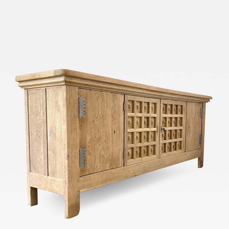 Guillerme et Chambron GIANT CARVED SIDEBOARD