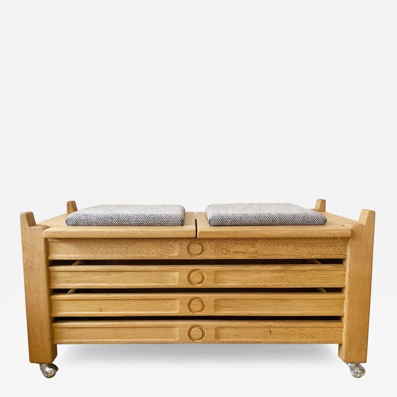 Guillerme et Chambron GUILLERME ET CHAMBRON STORAGE BENCH