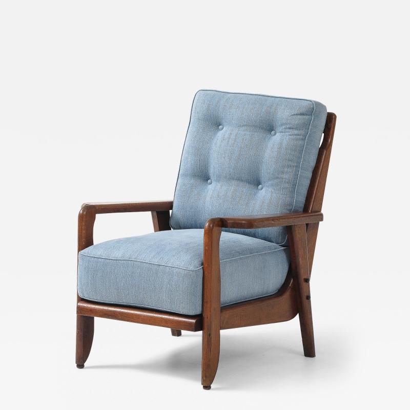 Guillerme et Chambron Oak Armchair