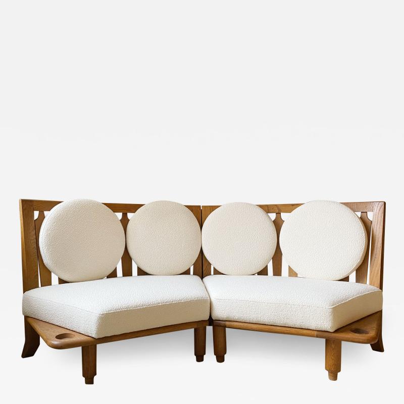 Guillerme et Chambron PAIR OF GUILLERME et CHAMBRON CHAIRS