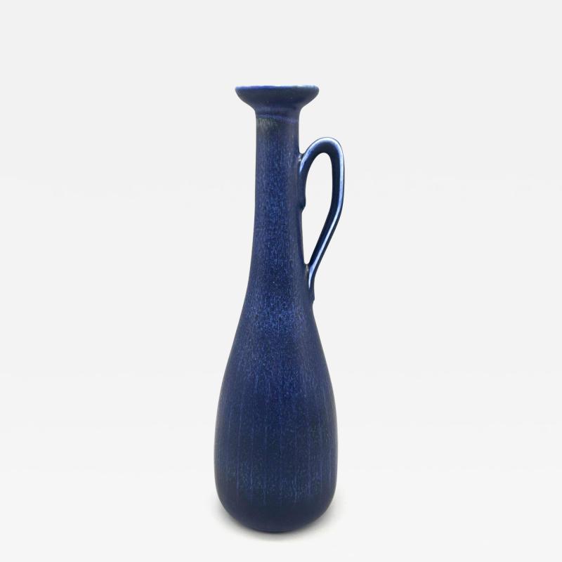 Gunnar Nylund Blue Jug Ceramic Vase