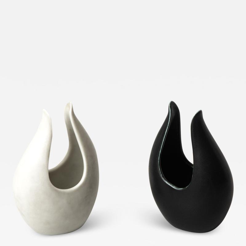 Gunnar Nylund Vases Model Caolina Produced by R rstrand in Sweden