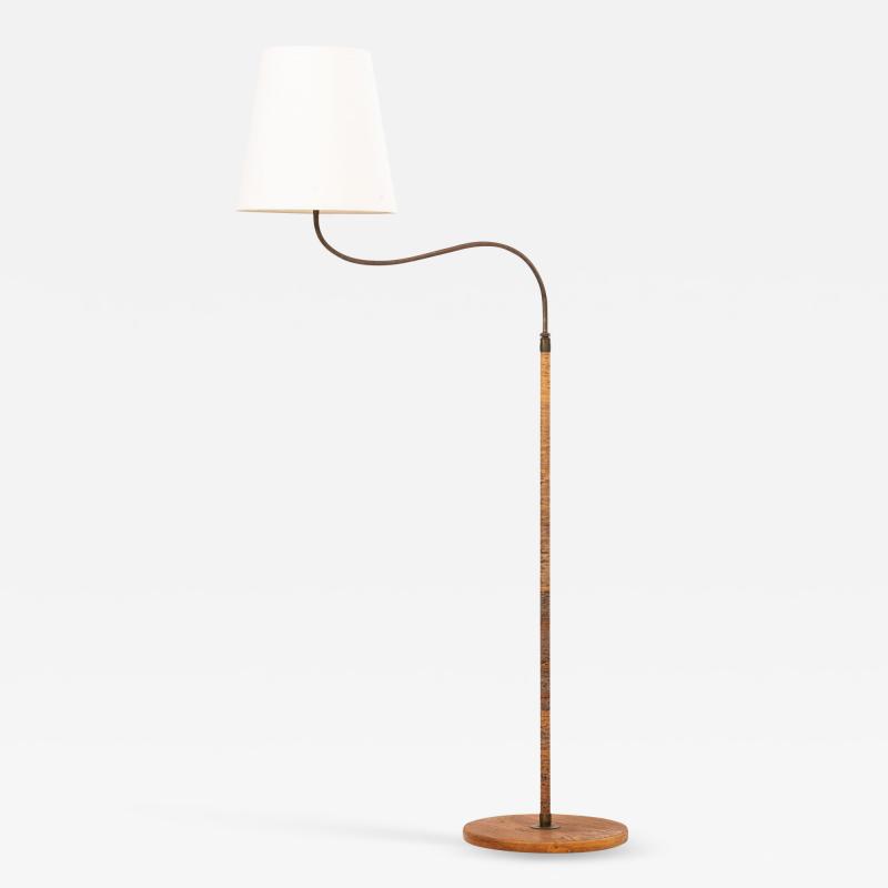 Gustav Axel Berg Floor Lamp Produced in Sweden