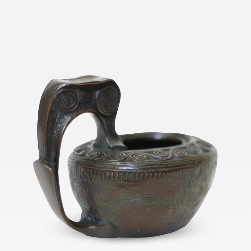 Gustav Gurschner Gustav Gurschner Bowl with Handle
