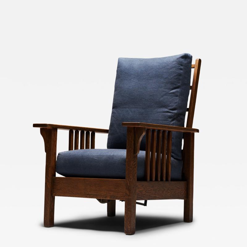 Gustav Stickley Oak Mission Armchair by Gustav Stickley United States 20th C