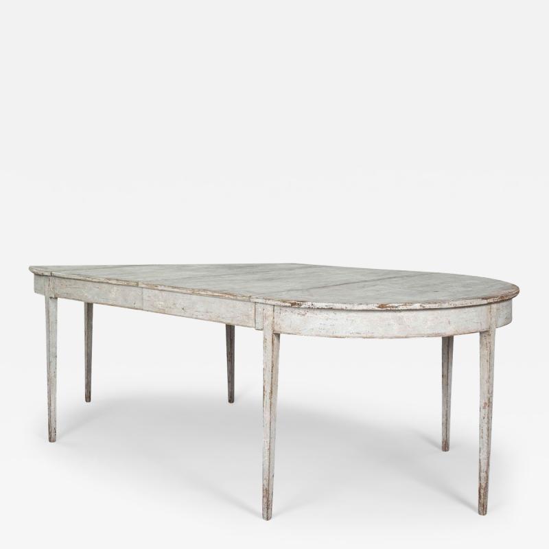 Gustavian Painted Dining Table Circa 1810