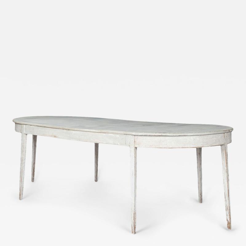 Gustavian Painted Dining Table Circa 1810