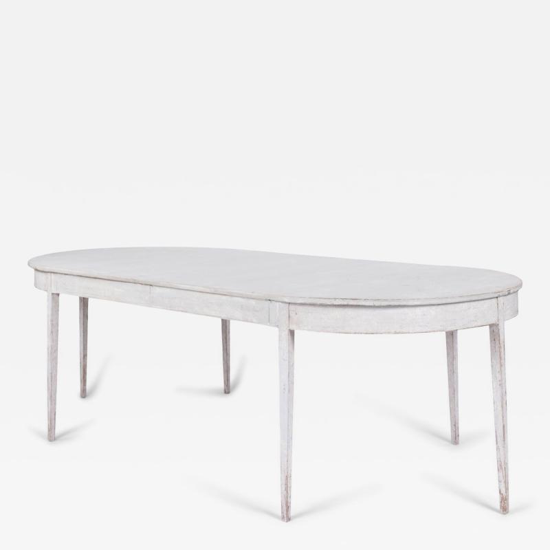 Gustavian Painted Dining Table Circa 1810