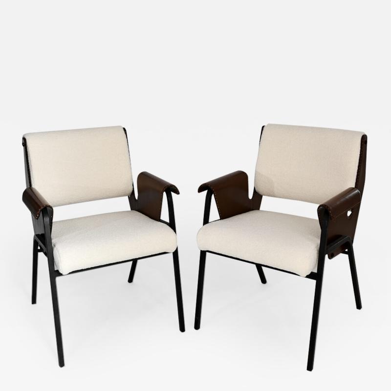 Gustavo Pulitzer Finali Set of 4 Albenga armchairs