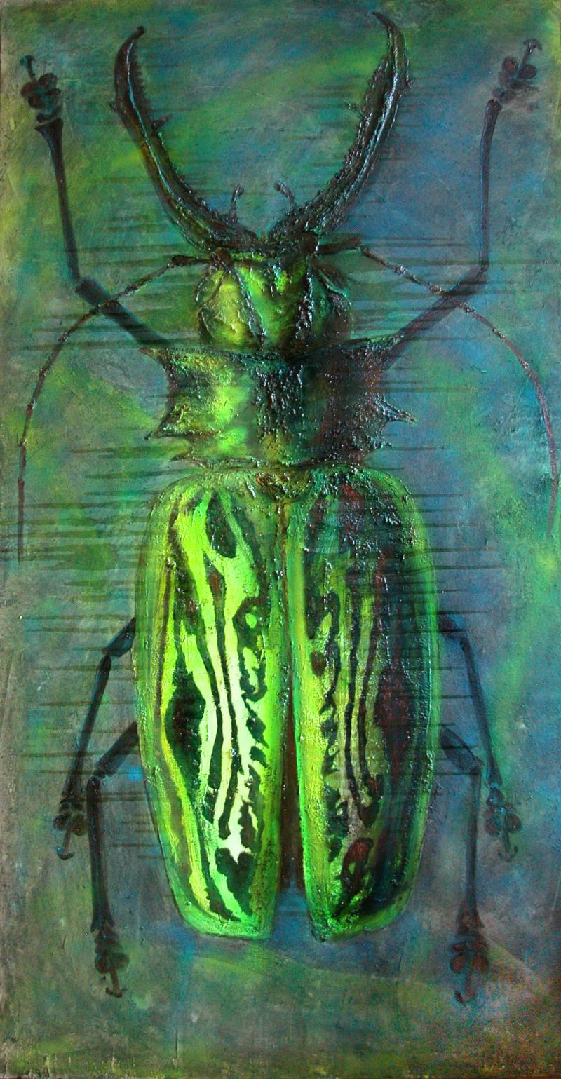Guusje Bertholet Green Beetle