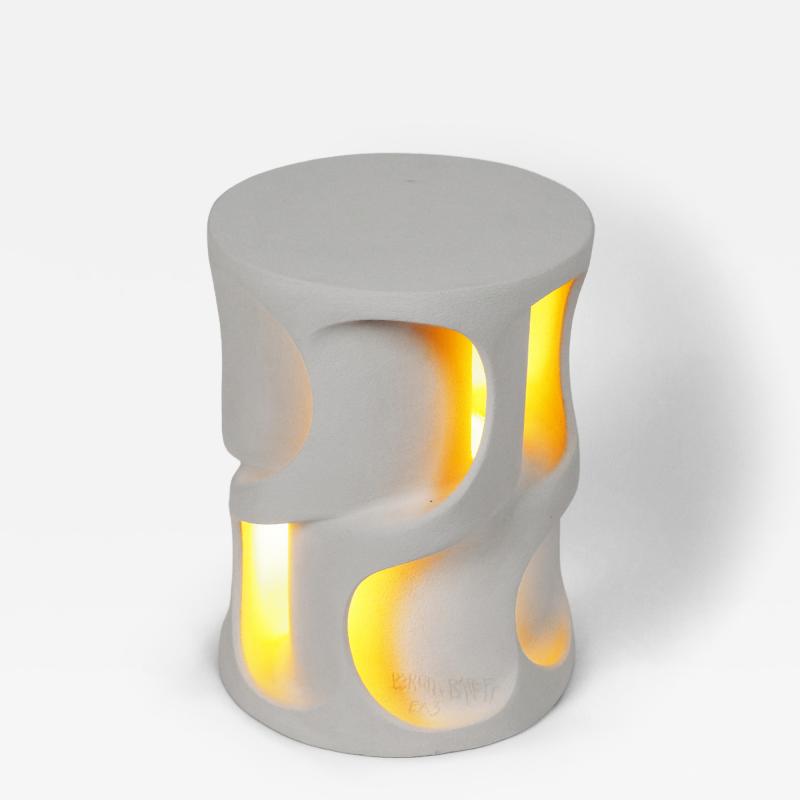 Guy Bareff FLAMENCO PROTOTYPE 0 8 Luminous side table by Guy Bareff 2022 