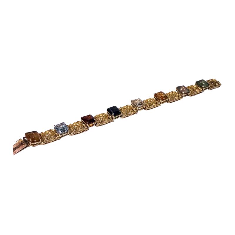 H Stern H Stern 18K multi gem Bracelet 20th century