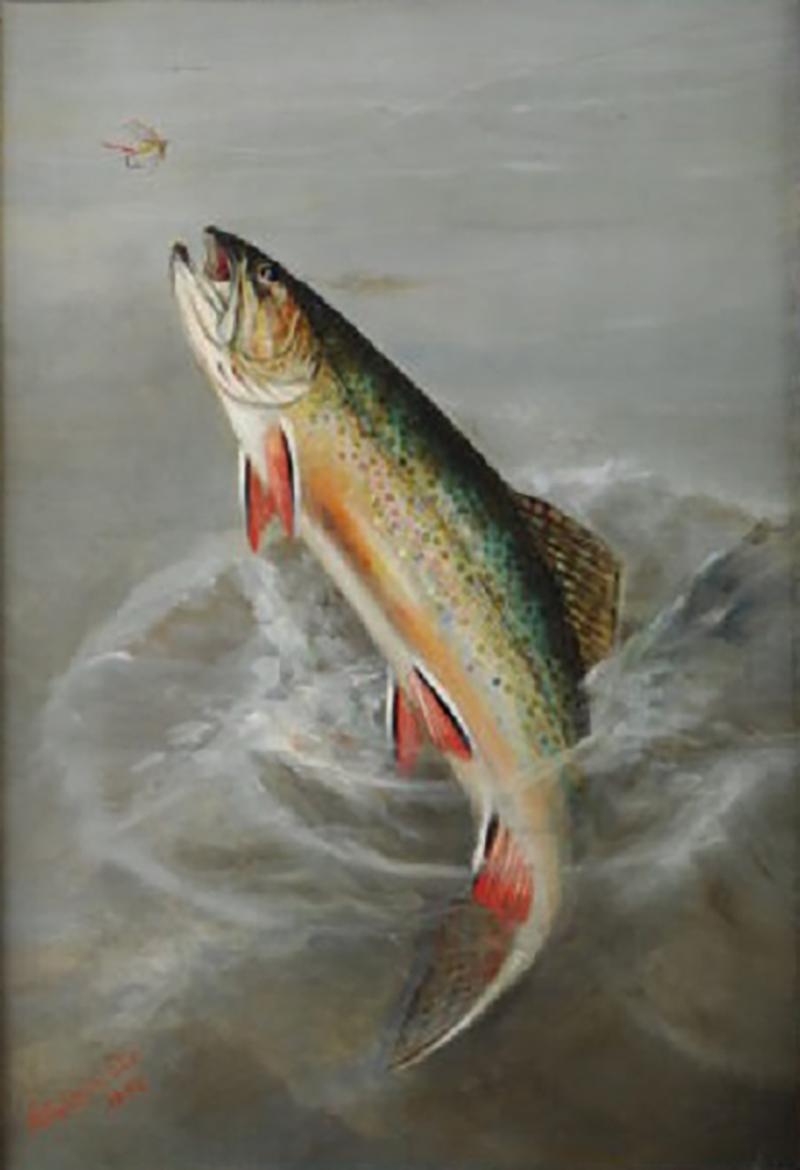 HARRY DRISCOLE Jumping Trout