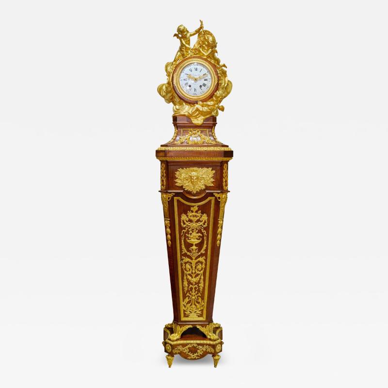 Haentges Fr res Superb 19th Century Grandfather Clock by Haentges Freres