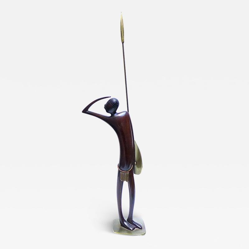 Hagenauer Werkst tte Warrior Sculpture 