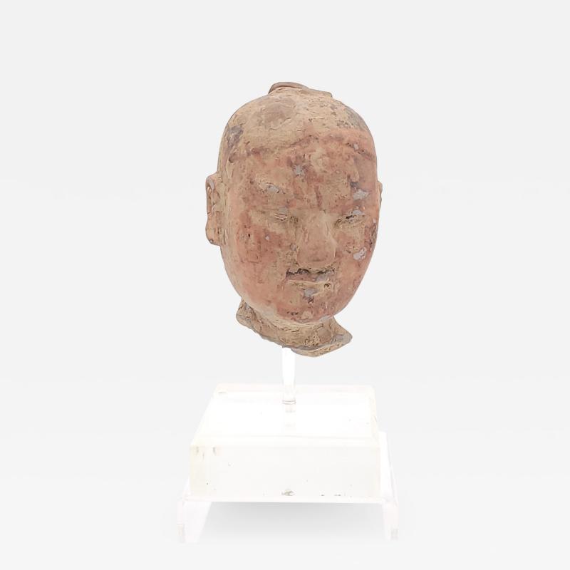 Han Dynasty Head from a Soldiers Figure from the Tomb of the First Emperor