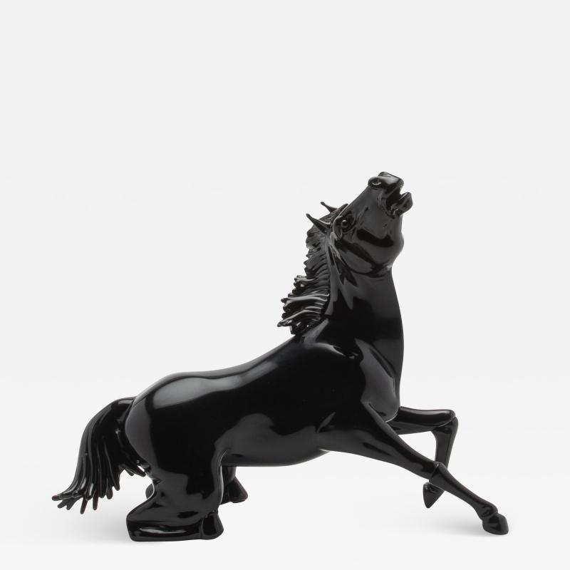 Hand Blown Murano Horse Sculpture