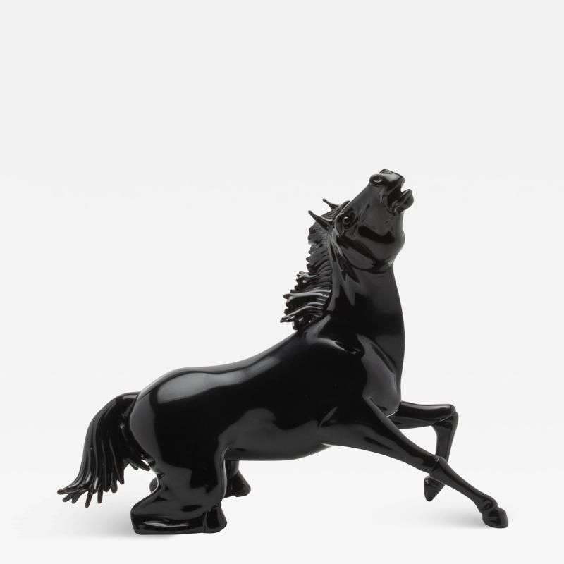 Hand Blown Murano Horse Sculpture