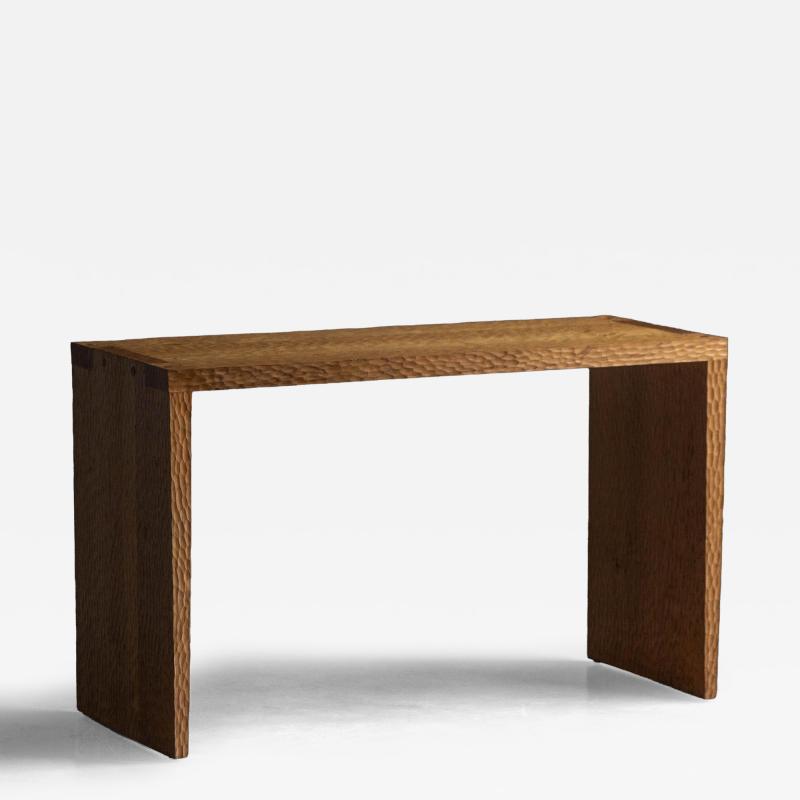 Hand Carved Oak Console Table France Early 21st Century