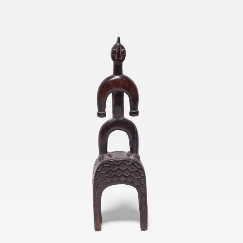 Hand Carved Pulley Sculpture