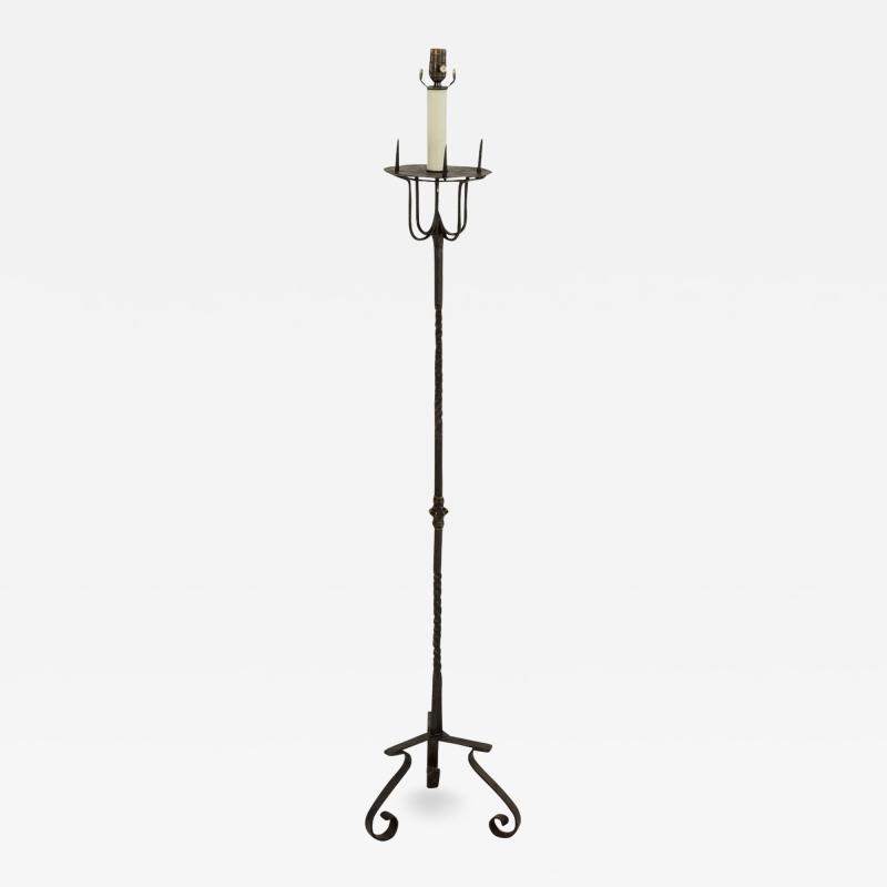 Hand Forged Iron Floor Lamp