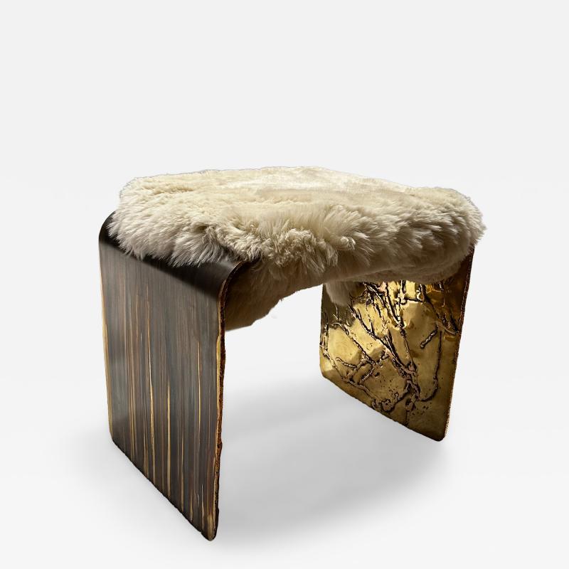 Hand crafted Sparky Side Table Bench