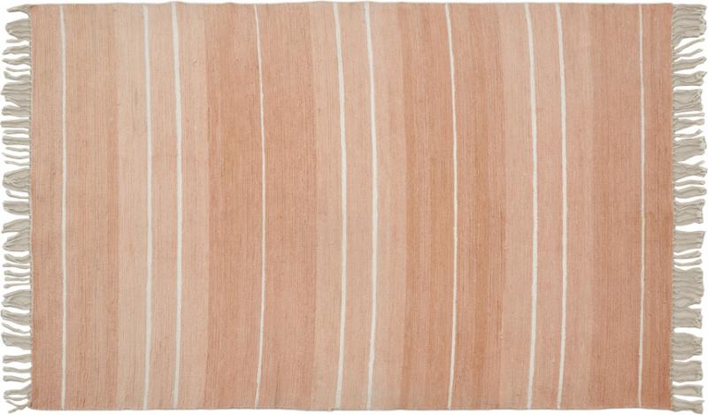 Hand woven rag rug Finland late 20th century