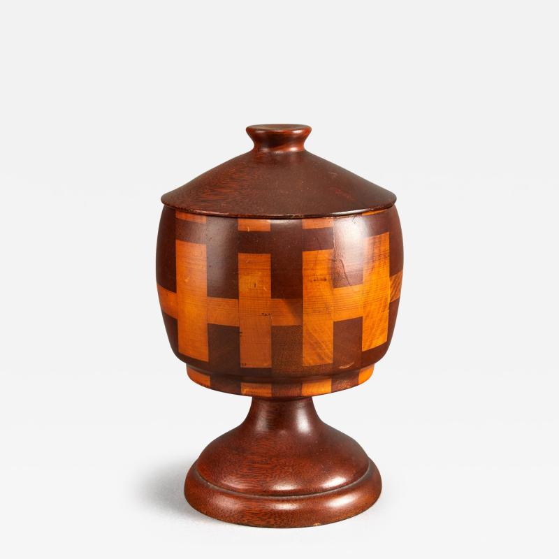 Handcrafted Marquetry Container