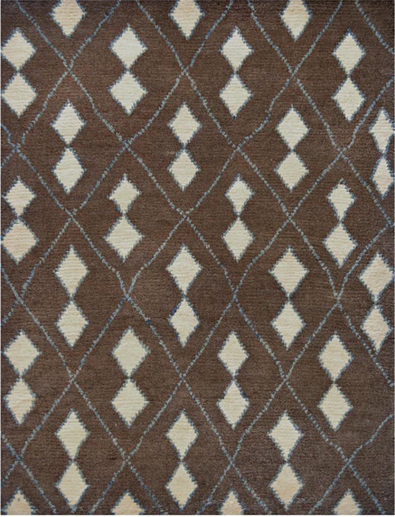 Handwoven Contemporary Hemp Rug