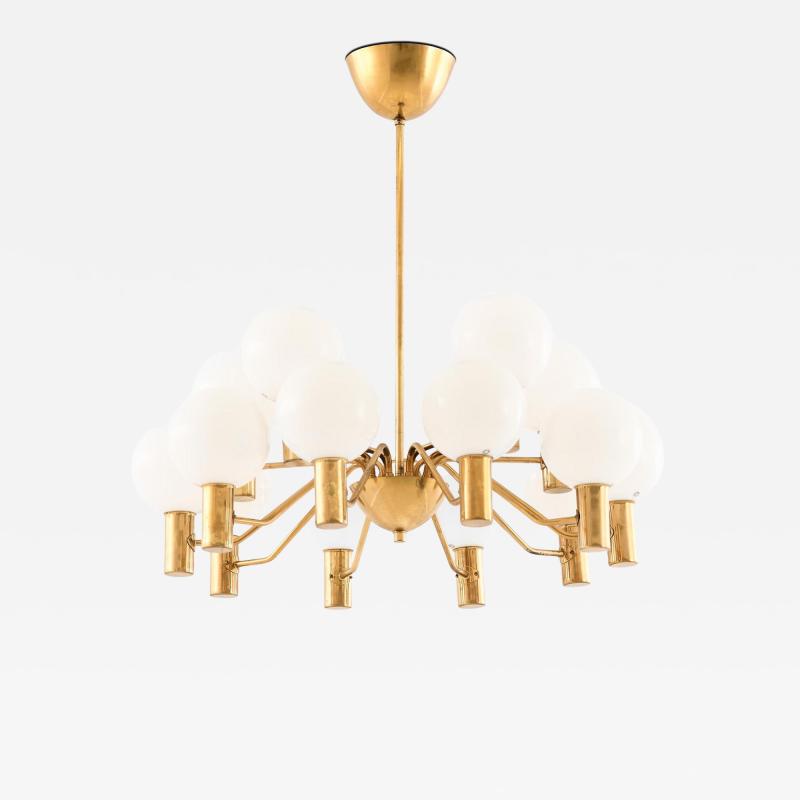 Hans Agne Jakobsson Ceiling Lamp Model T 372 15 by Hans agne Jakobsson 1950s