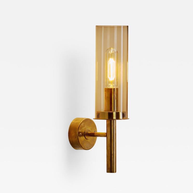 Hans Agne Jakobsson Hans Agne Jakobsson Model V169 1 Wall Sconce for Markaryd Sweden 1960s