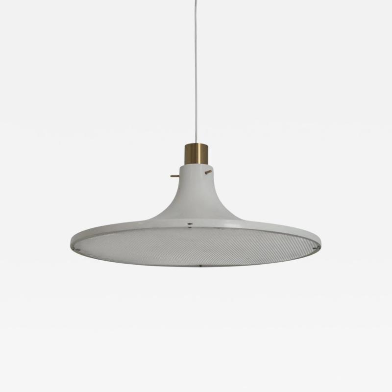 Hans Agne Jakobsson Hans Agne Jakobsson White Trumpet Pendant Model T 625 for Markaryd 1970s