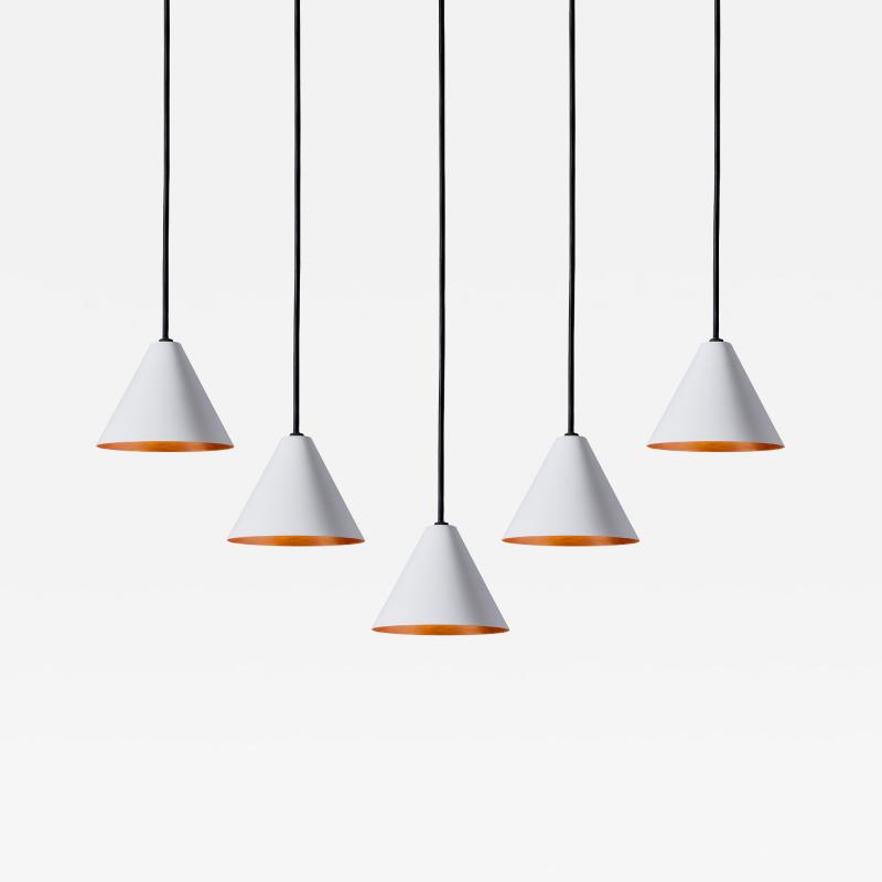 Hans Agnes Jokobsson Hans Agne Jakobsson Mini Tratten Pendant in White