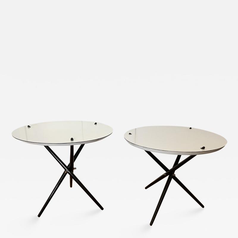 Hans Bellmann Hans Bellmann for Knoll Pair Tripod Tables