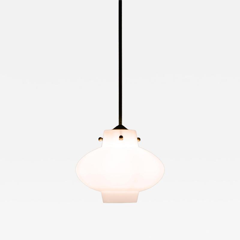 Hans Bergstr m Ceiling Lamp in Brass by Hans Bergstr m 1950s