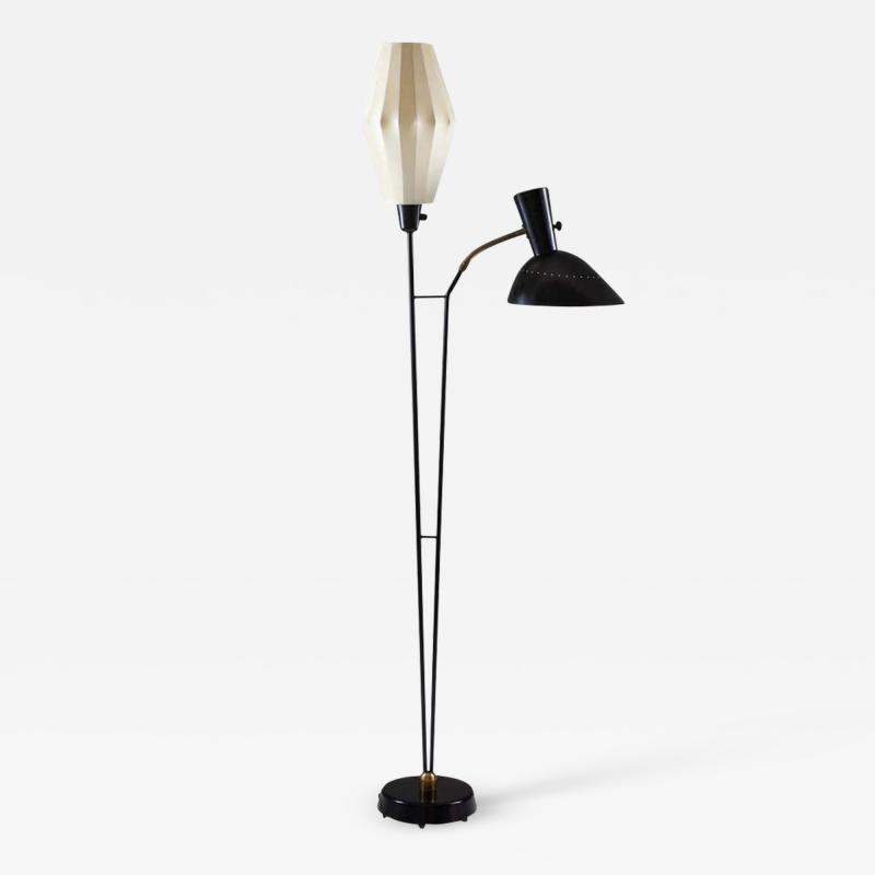 Hans Bergstr m Floor Lamp Attributed to Hans Bergstr m for Atelj Lyktan 1950s Sweden