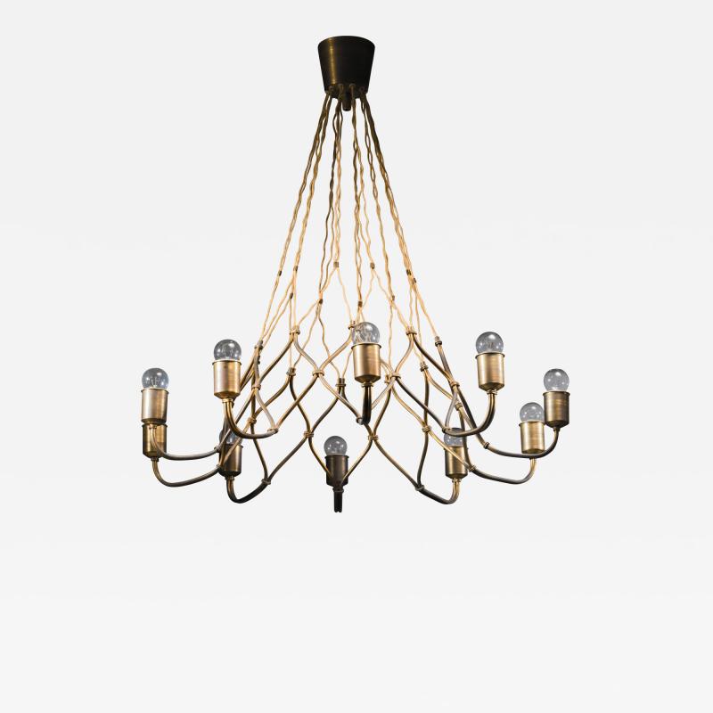 Hans Bergstr m Hans Bergstr m model 8 chandelier