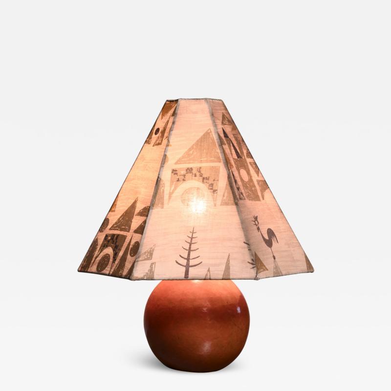 Hans Bergstr m Hans Bergstrom ceramic table lamp