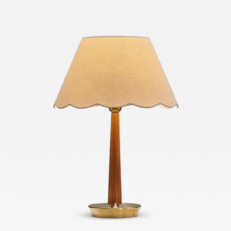 Hans Bergstr m Model E 1240 Table Lamp by Hans Bergstr m for ASEA Sweden 1940s